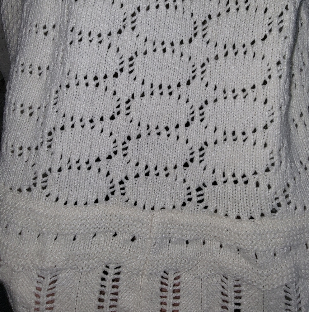 Anthropologie Angel Of The North Nulia Circle Poncho Size XS/S Cream - Picture 8 of 11